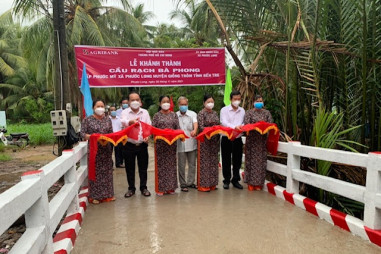 Khánh thành cầu nông thôn mới xã Phước Long, tỉnh Bến Tre