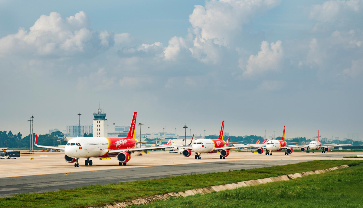 Vietjet tăng tần suất bay, đáp ứng nhu cầu đi lại của khách hàng dịp cuối năm