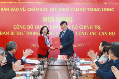 Ông Nguyễn Thanh Long làm Trưởng Ban Bảo vệ, chăm sóc sức khỏe cán bộ Trung ương