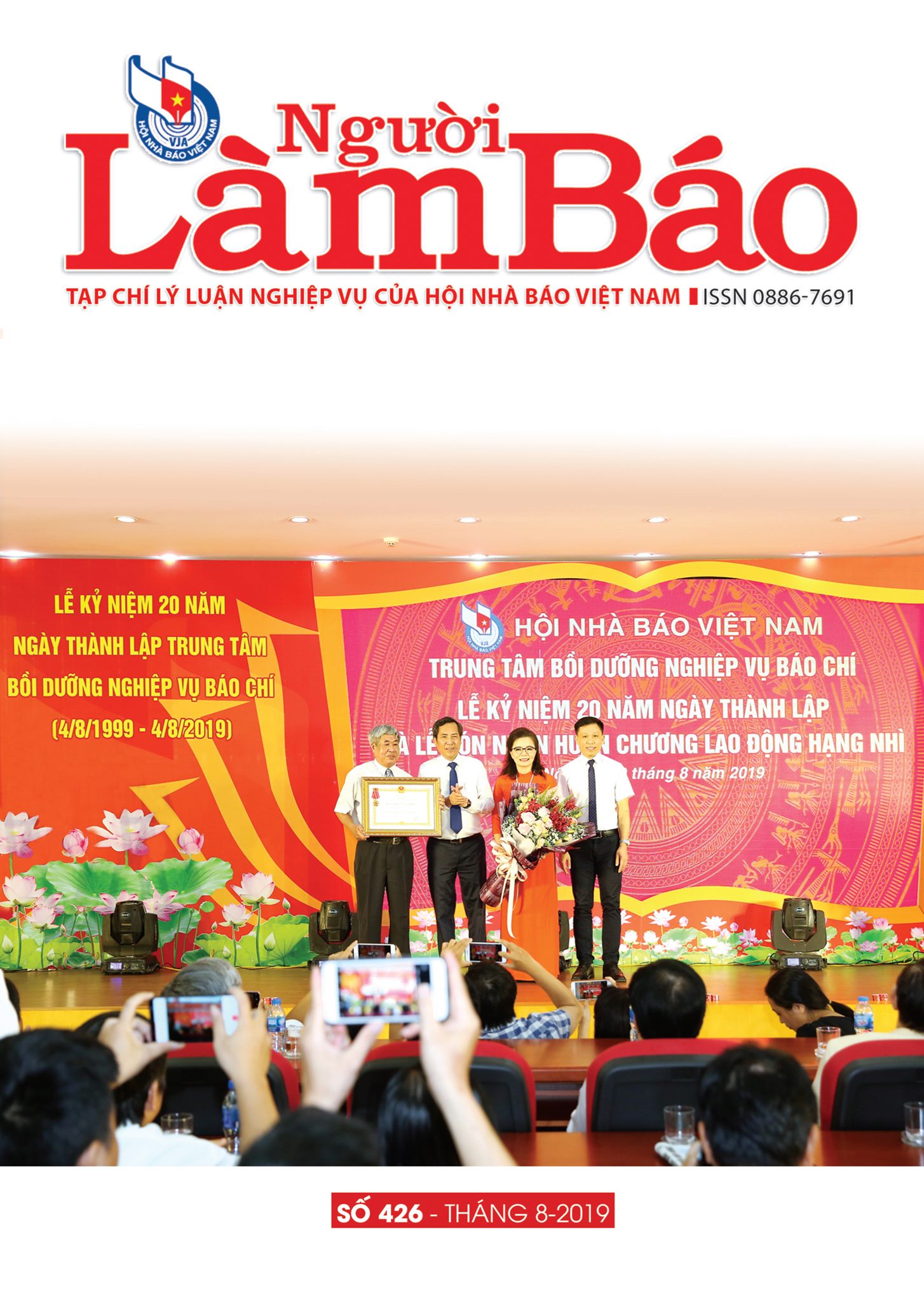 Tạp chí Người Làm Báo - số 426 (8/2019)