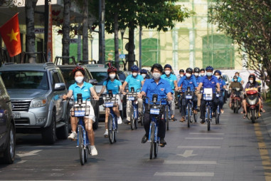 TP Hồ Chí Minh khai trương dịch vụ xe đạp công cộng