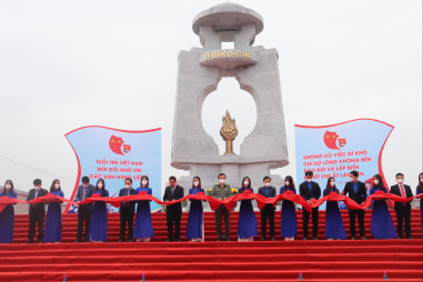 Khánh thành khu tưởng niệm tri ân TNXP hy sinh trong chống Mỹ tại Quảng Bình