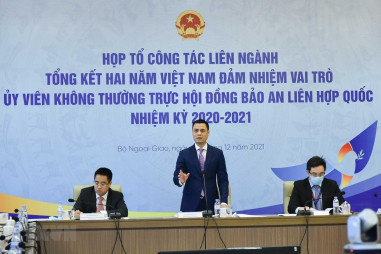 Việt Nam hoàn thành xuất sắc vai trò Ủy viên không thường trực HĐBA