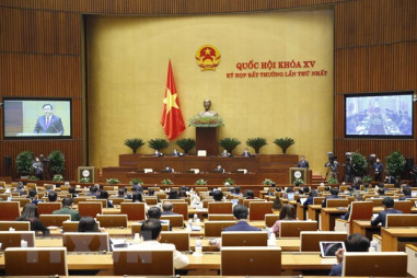 Kỳ họp bất thường, Quốc hội khóa XV: Cho ý kiến 2 dự thảo Nghị quyết