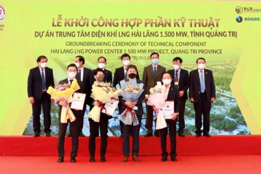 T&T Group và đối tác khởi công dự án điện khí tại Quảng Trị