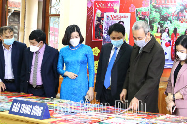 Nam Định: Gần 500 ấn phẩm trưng bày tại Hội báo Xuân Nhâm Dần