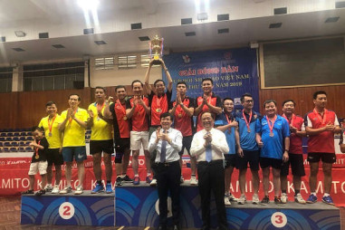 Bế mạc Giải Bóng bàn Cúp Hội Nhà báo Việt Nam lần thứ XIII năm 2019
