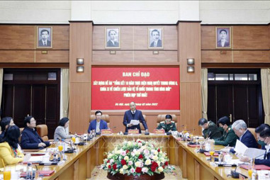 Tổng kết thực hiện Nghị quyết về Chiến lược bảo vệ Tổ quốc trong tình hình mới bảo đảm chất lượng, tiến độ