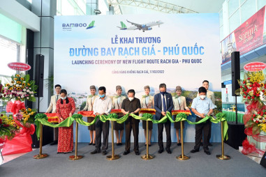 Bamboo Airways góp phần thay đổi hoạt động vận tải hàng không tại Kiên Giang