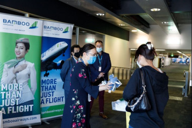 Bamboo Airways đón các chuyến bay thẳng Việt – Úc đầu tiên
