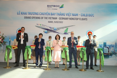 Bamboo Airways khai trương đường bay thẳng Việt Nam – Đức, mở rộng mạng bay tới châu Âu