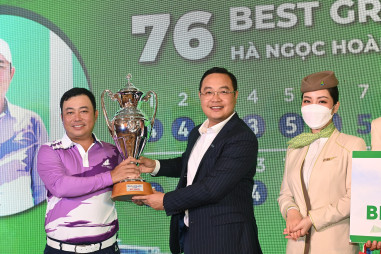 Golfer Hà Ngọc Hoàng Lộc vô địch Bamboo Airways Golf Tournament 2022 - Spring Swing