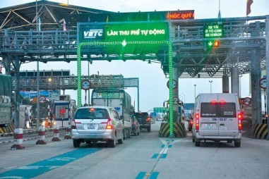Cao tốc Hà Nội - Hải Phòng sẽ thu phí điện tử không dừng (ETC) kể từ tháng 5/2022.