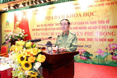Lan tỏa giá trị tác phẩm của Tổng Bí thư về xây dựng chủ nghĩa xã hội