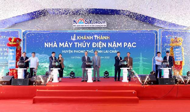 Tập đoàn Kosy khánh thành nhà máy Thủy điện Nậm Pạc hơn 1.100 tỷ đồng