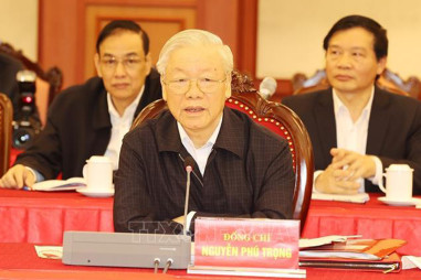 Bộ Chính trị họp cho ý kiến về Đề án tổng kết Nghị quyết về phát triển Thủ đô Hà Nội giai đoạn 2011-2020