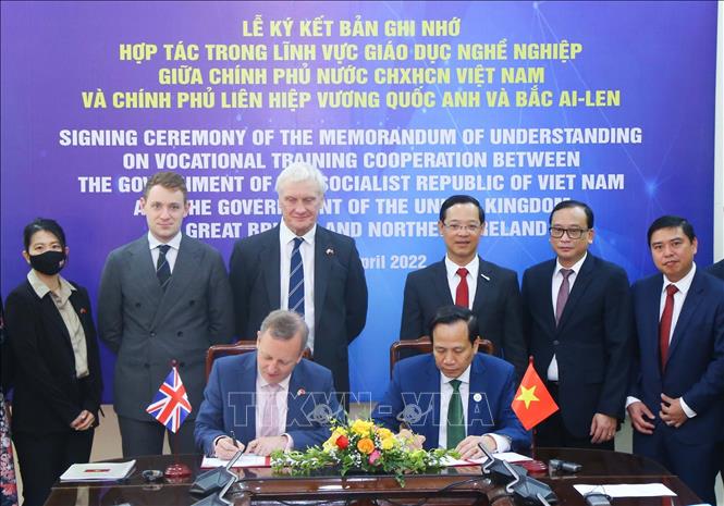 Việt Nam và Anh thúc đẩy hợp tác trong giáo dục nghề nghiệp