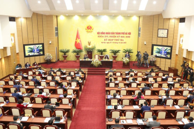 Hà Nội: Kỳ họp thứ tư HĐND thành phố quyết nghị quyết một số nội dung thuộc thẩm quyền