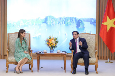 Thủ tướng Phạm Minh Chính tiếp Bộ trưởng Ngoại giao Panama Érika Mouynes
