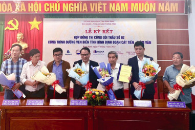 DCG liên danh thi công gói thầu hơn 1 nghìn tỷ tại Bình Định