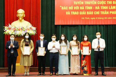 Hà Tĩnh: Vinh danh 29 tác phẩm xuất sắc Giải Báo chí Trần Phú năm 2020