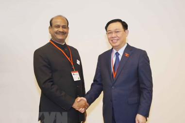 Chủ tịch Hạ viện Cộng hòa Ấn Độ thăm chính thức Việt Nam