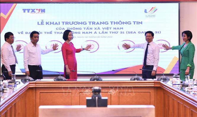 TTXVN chính thức ra mắt chuyên trang tin tức về SEA Games 31