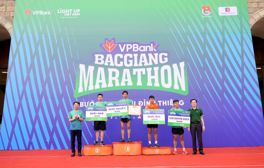 VPBank Bắc Giang Marathon 2022 – Ghi dấu những “Bước chạy tới đỉnh thiêng”