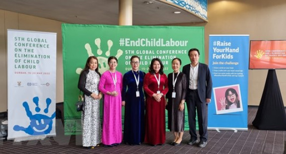 Việt Nam dự hội nghị toàn cầu về xóa bỏ lao động trẻ em tại Nam Phi