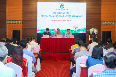 Hội nghị lần thứ hai Ban Chấp hành Hội Nhà báo Việt Nam khóa XI nhiệm kỳ 2020 - 2025