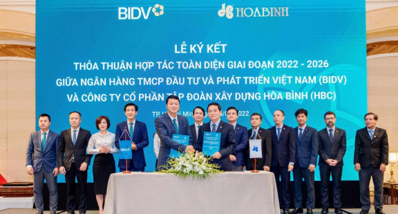  BIDV và Tập đoàn Hòa Bình hợp tác toàn diện, nâng cao hiệu quả kinh doanh và sức cạnh tranh trên thị trường
