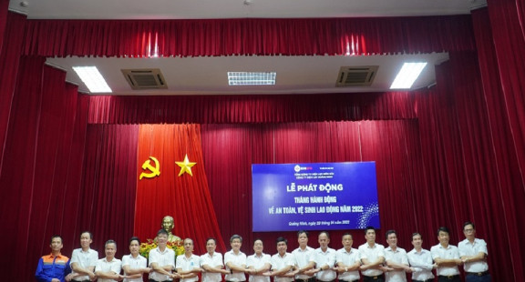 PC Quảng Ninh: Hưởng ứng Tháng công nhân và Tháng hành động về ATVSLĐ năm 2022