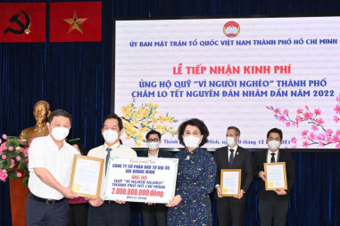 THACO ủng hộ Tết Vì người nghèo năm 2022 hơn 16 tỷ đồng