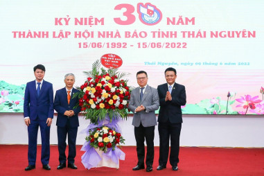Hội Nhà báo tỉnh Thái Nguyên: Kỷ niệm 30 thành lập Hội