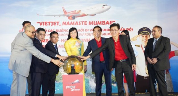 Vietjet mở thêm 4 đường bay kết nối các điểm đến hàng đầu của hai nước Việt Nam và Ấn Độ