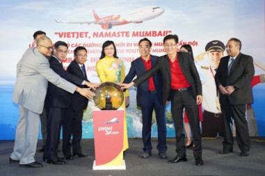 Vietjet mở thêm 4 đường bay kết nối các điểm đến hàng đầu của hai nước Việt Nam và Ấn Độ