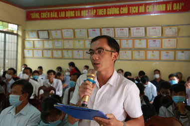 Đoàn đại biểu Quốc hội tỉnh Đắk Lắk tiếp xúc cử tri tại 2 huyện Ea H’leo và Krông Búk