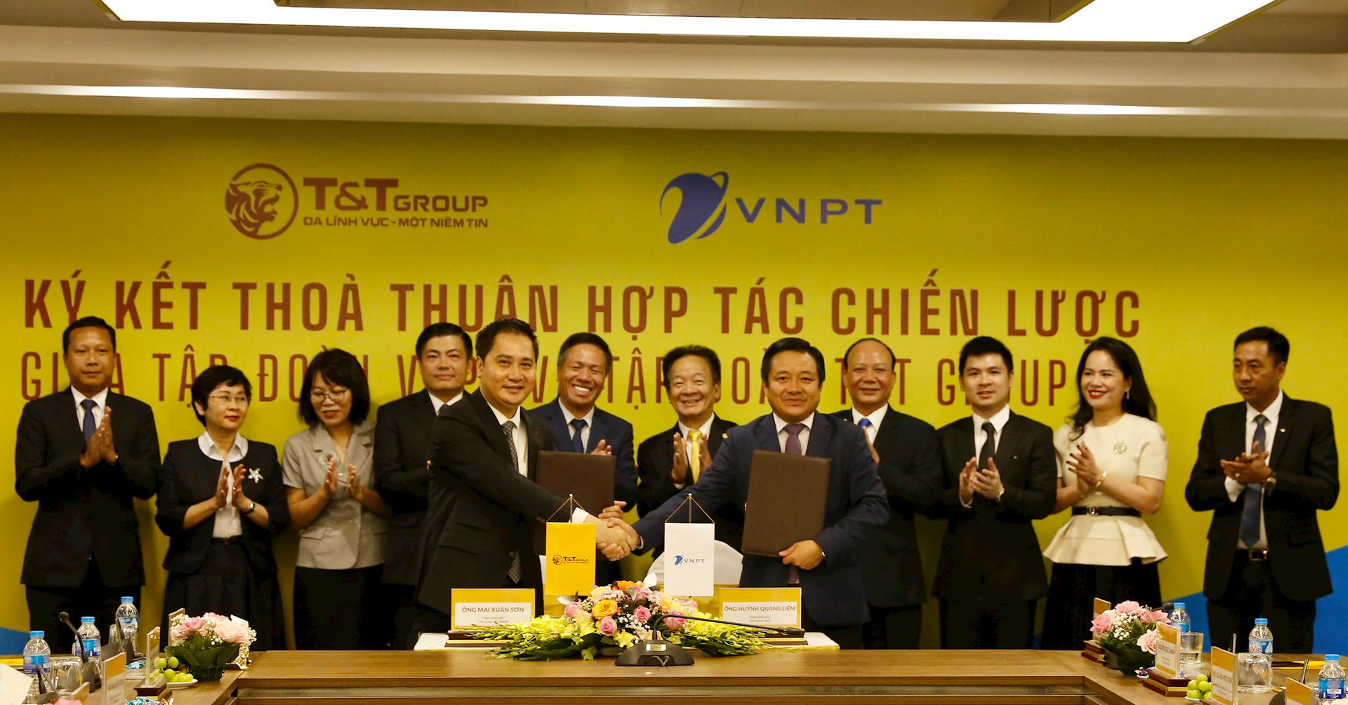 Tập đoàn T&T Group hợp tác chiến lược toàn diện với Tập đoàn VNPT