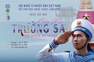 Triển lãm ảnh "Cảm xúc Trường Sa" của Nghệ sĩ nhiếp ảnh Nguyễn Văn Thương