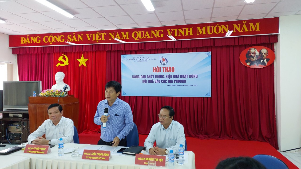 Hội thảo “ Nâng cao chất lượng và hiệu quả hoạt động của Hội Nhà báo địa phương”