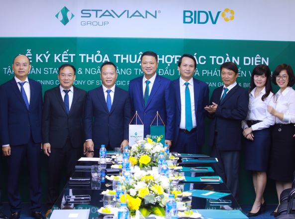  BIDV và Tập đoàn Stavian ký kết Thỏa thuận hợp tác toàn diện 