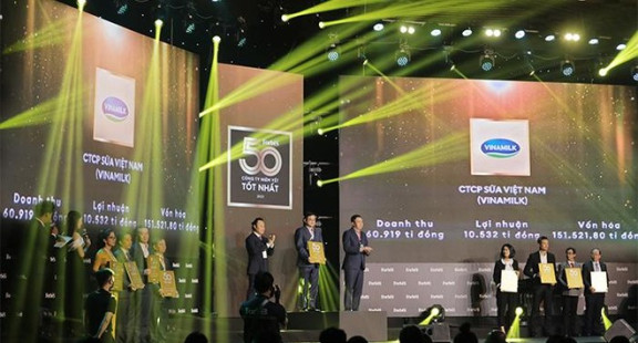 Vinamilk – 10 năm liền góp mặt trong Top 50 doanh nghiệp niêm yết tốt nhất của Forbes Việt Nam