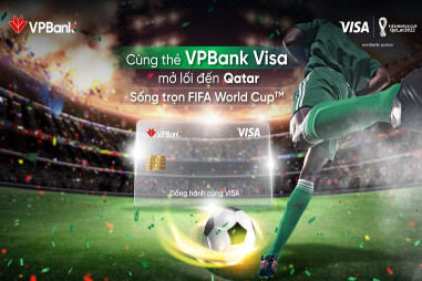 Cùng thẻ VPBank Visa mở lối đến Qatar xem FIFA World Cup 2022