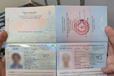 Miễn lệ phí việc bổ sung "nơi sinh" vào bị chú hộ chiếu