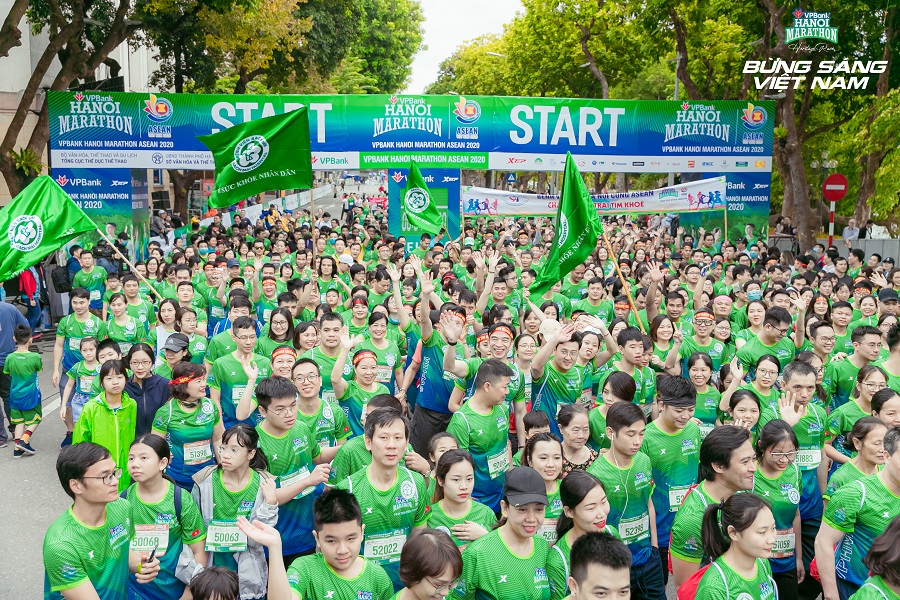 VPBank Hanoi Marathon 2022 trở lại thu hút hơn 10.000 vận động viên tham dự