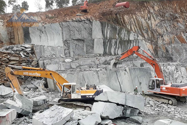 Khai thác khoáng sản vượt mốc giới, FLC Stone bị phạt 170 triệu đồng