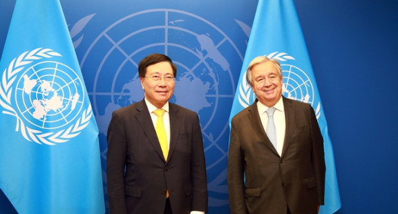 Tổng Thư ký Guterres: LHQ sẽ hỗ trợ ưu tiên phát triển của Việt Nam