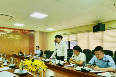 Đoàn giám sát của Ban Kiểm tra Hội Nhà báo Việt Nam làm việc tại Quảng Ninh