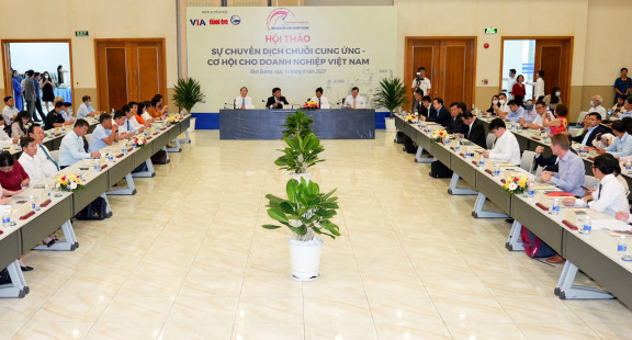 THACO INDUSTRIES tham gia Hội thảo “Sự dịch chuyển chuỗi cung ứng - cơ hội cho doanh nghiệp Việt Nam"