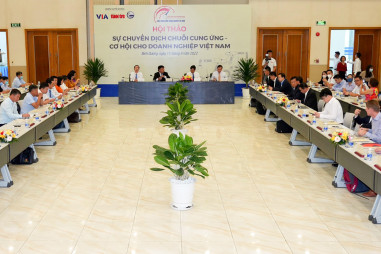 THACO INDUSTRIES tham gia Hội thảo “Sự dịch chuyển chuỗi cung ứng - cơ hội cho doanh nghiệp Việt Nam"